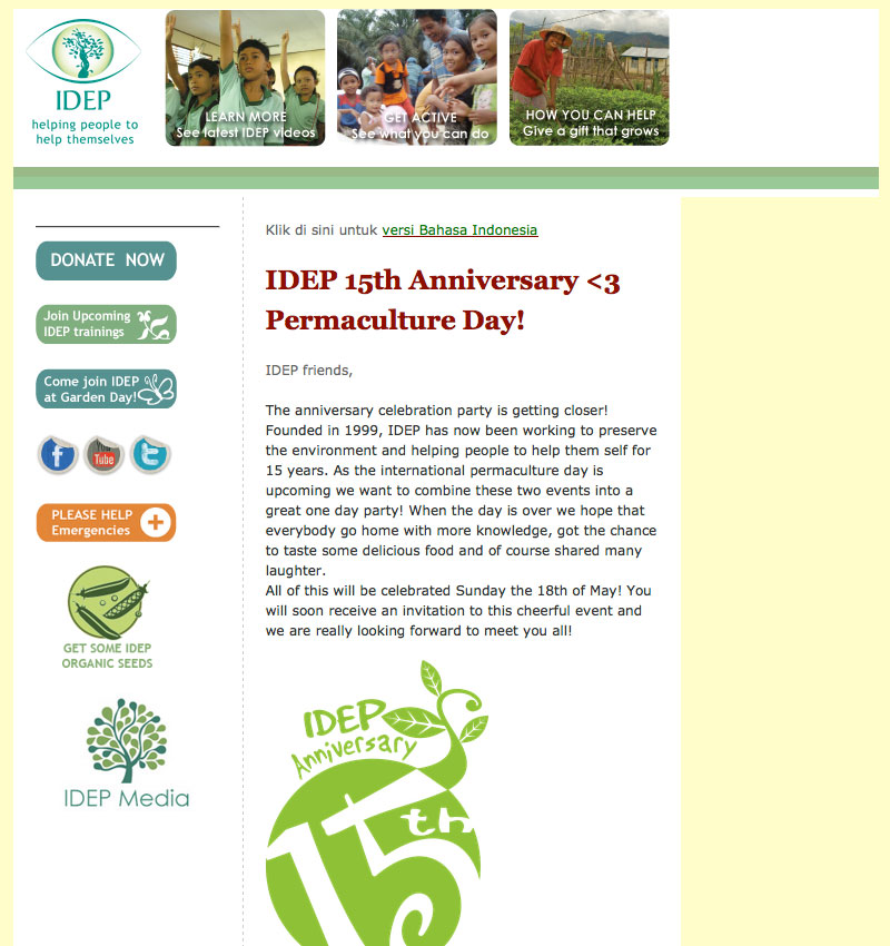IDEP Foundation Newsletter November 2016