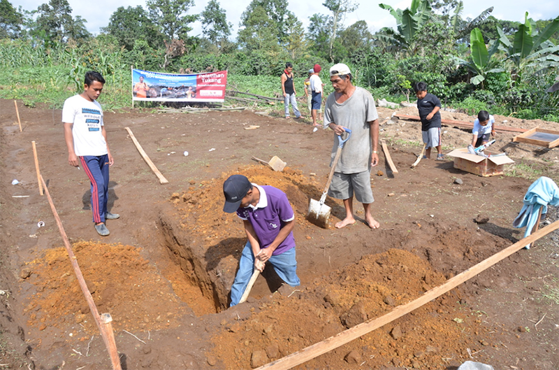 IDEP Earthquake Safe House Program - Sinabung