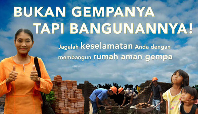 IDEP Earthquake Safe House Program - Sinabung